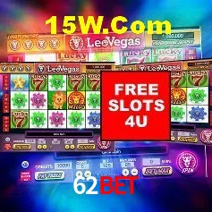 Jackpots e promoções na 62Bet
